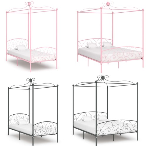 Bettgestell himmelbett gestell - bettgestell,