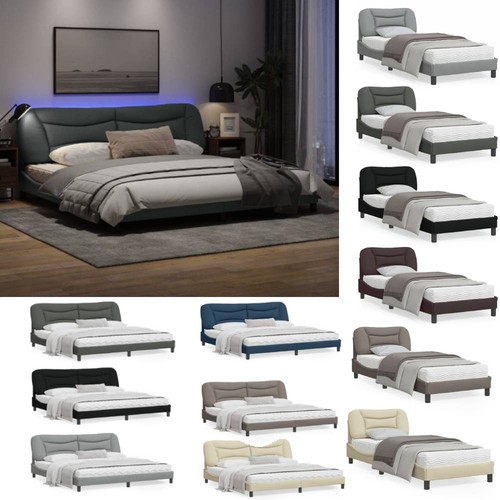 Bettgestell mit led ohne - bettgestell,