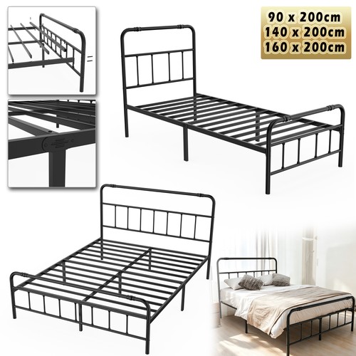 140 160cm metallbett - 90/140/160cm,