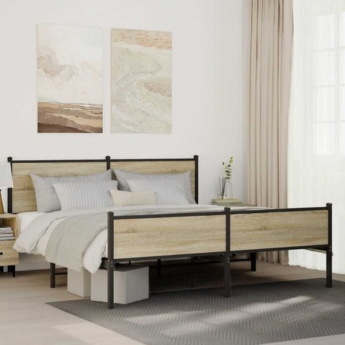 Vidaxl metallbett ohne - metallbett,