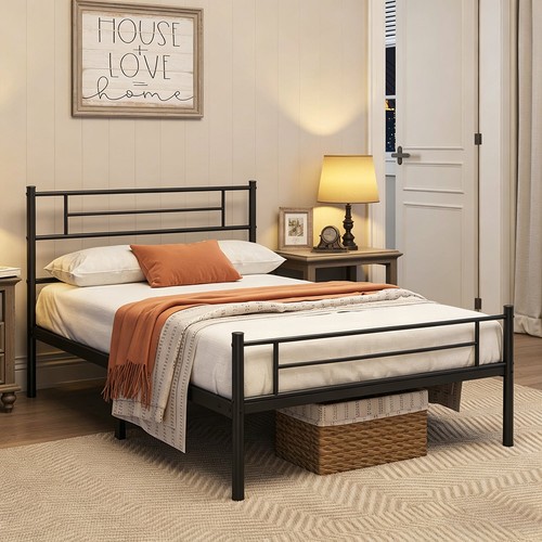 Metallbett mit matratze - mit,