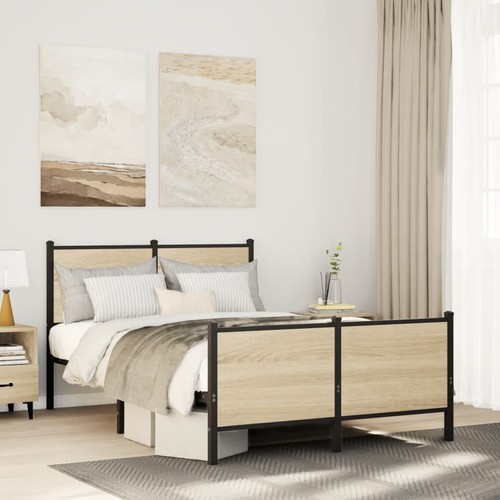 Vidaxl metallbett ohne - metallbett,