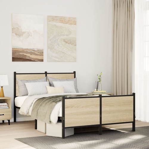 Vidaxl metallbett ohne - metallbett,