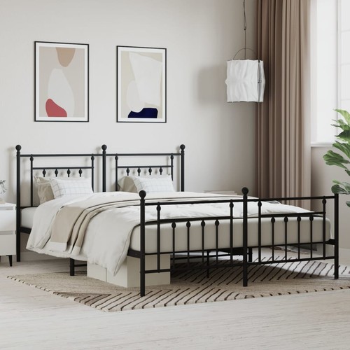 Vidaxl metallbett ohne - metallbett,
