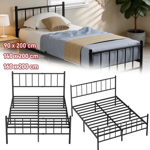 140 160cm metallbett - 90/140/160cm,