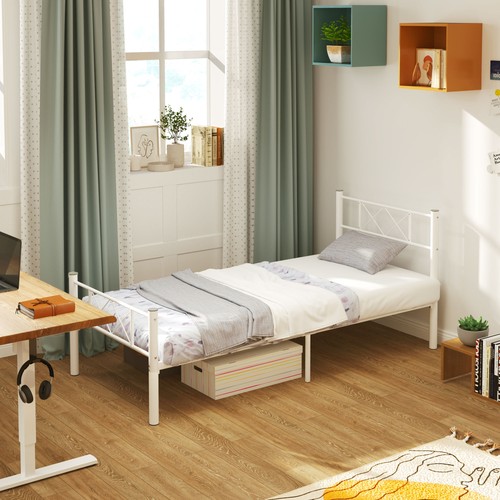 Homcom bettrahmen für - bettrahmen,