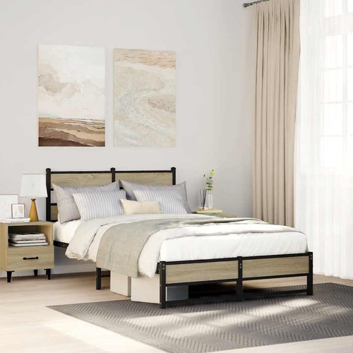 Vidaxl metallbett ohne - metallbett,