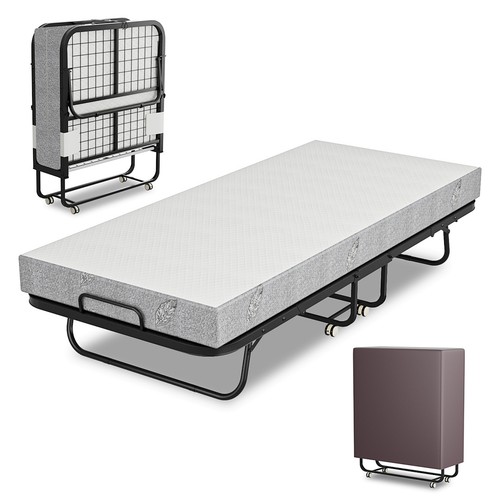 Klappbett 90x200cm räder - klappbett,